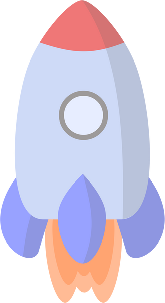 Rocket Ship Illustration